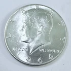 1964-D Kennedy Half Dollar (90% Silver ) MS MINT STATE DETAILS FREE SHIP #8519