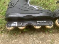 Anarchy Revolution Aggressive Stunt Roller Blades Skates Black UK 11 Eur 46