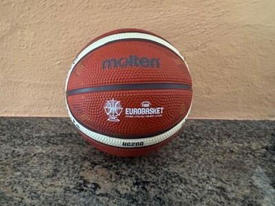 Molten BG200 Mini Basketball zur Europameisterschaft 2025 EM Meisterschaft. Rare