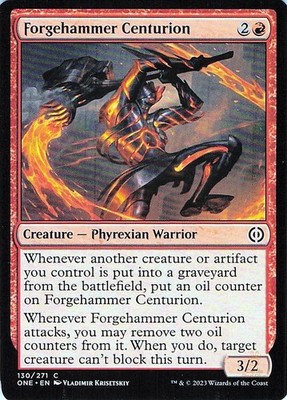 Forgehammer Centurion 130 Phyrexia: All Will Be One Magic: The Gathering LP