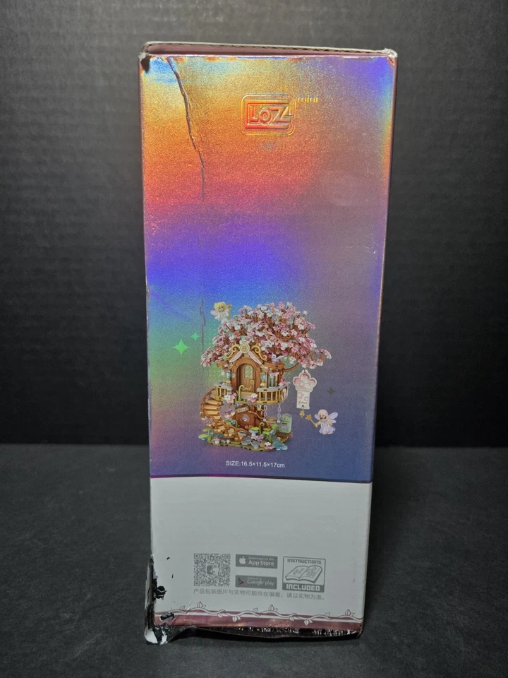 LOZ mini Blocks Kids Building Toys Cherry Blossoms Tree House - Image 2 of 4