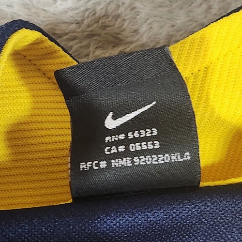 Nike Elite Michigan Wolverines Basketball Warm Up Jacke Herren XL Snap Down - Bild 4 von 13