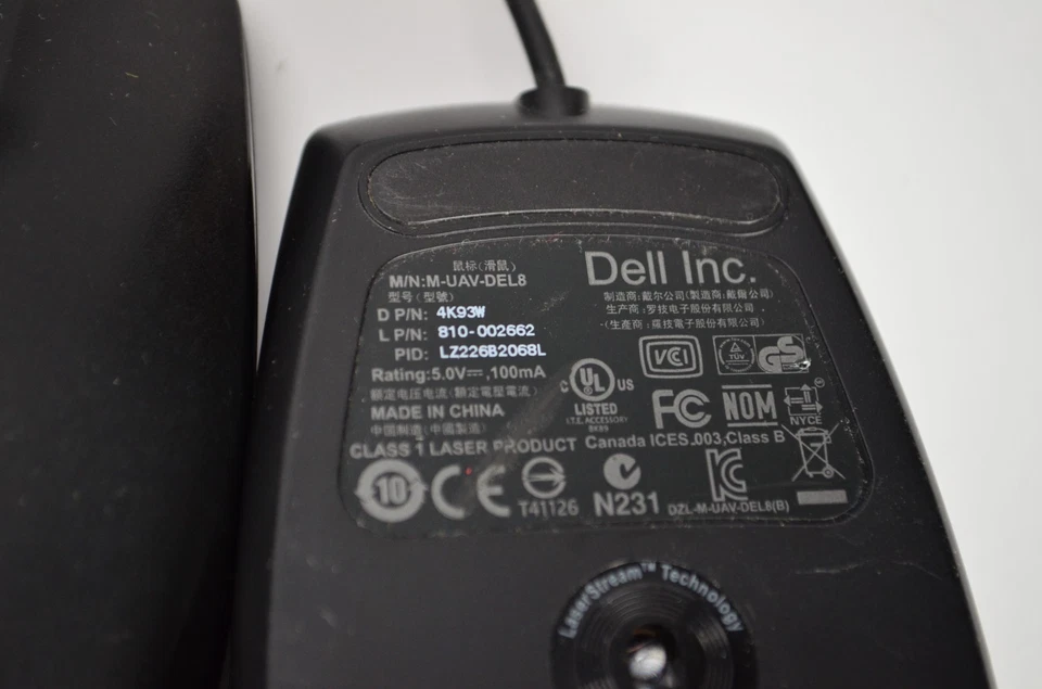 Lot of 25 Dell Miscellaneous  Scroll Wired optical Mice Mouse USB - Image 4 of 4