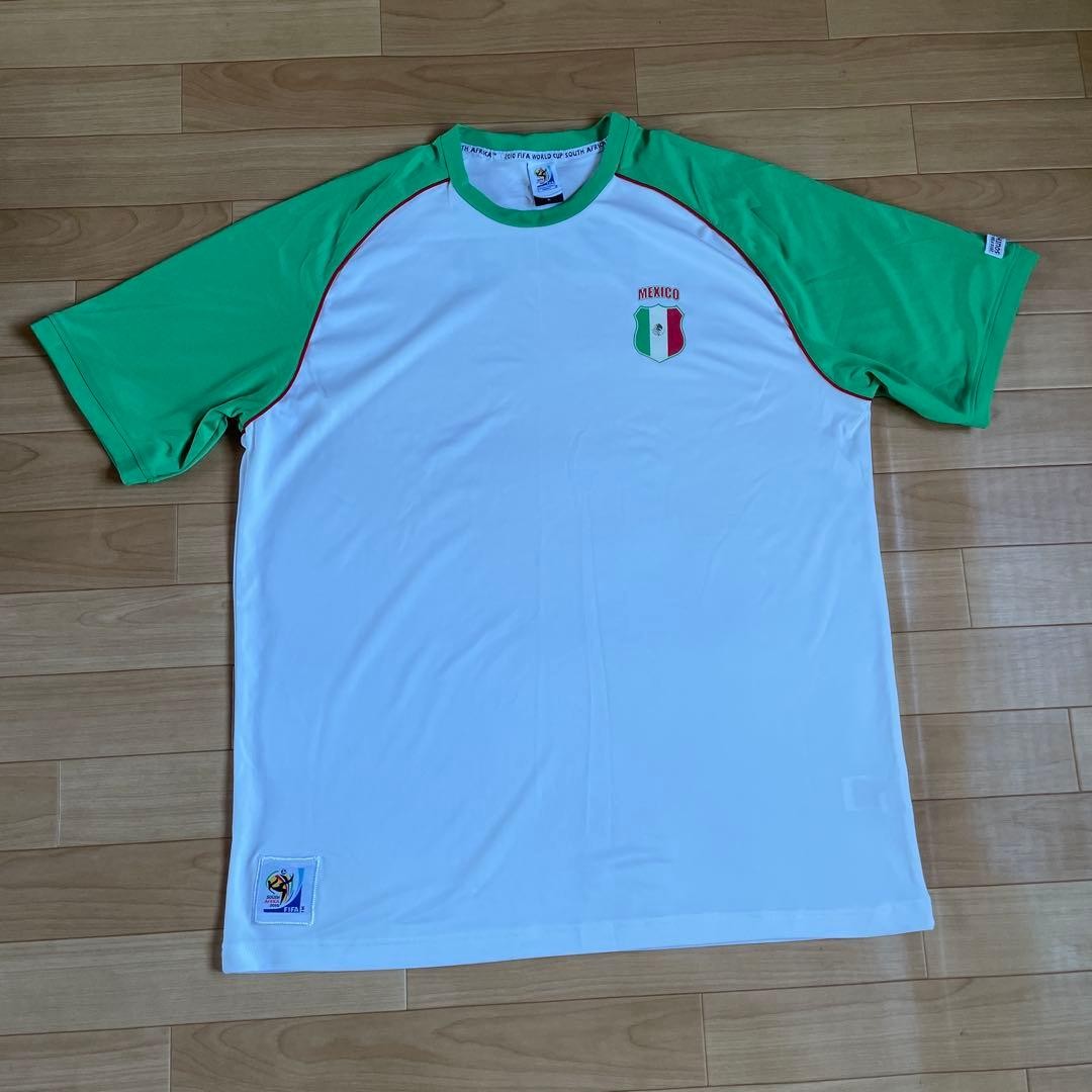 Rare World Cup 2010 South Africa Tournament Mexico National Team Game Shirt T Sh