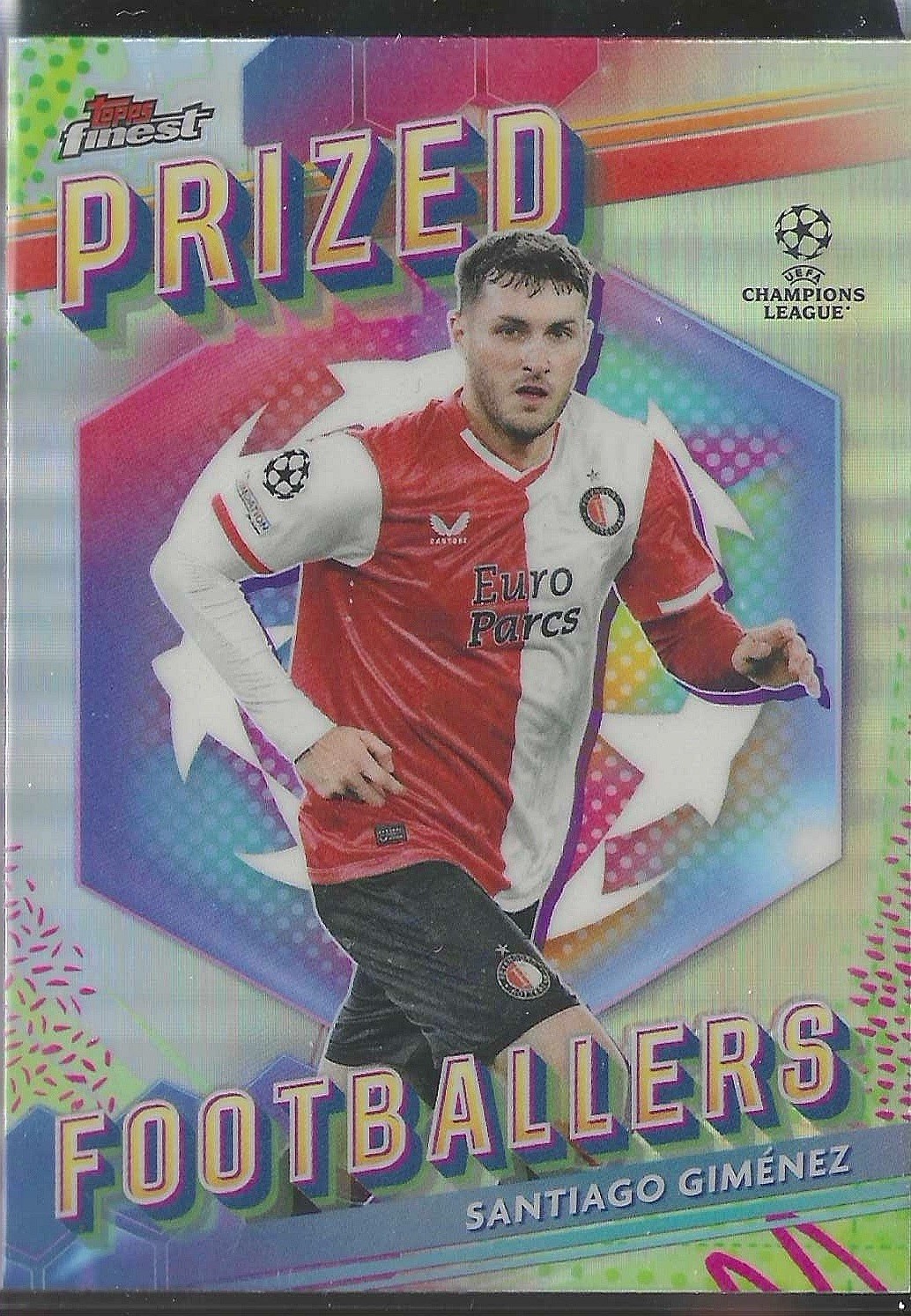 2023 Finest UEFA Club Competitions Prized Footballers Santiago Gimenez Giménez