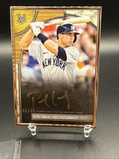 2025 Topps Museum Collection Paul Goldschmidt /35 auto autograph framed gold