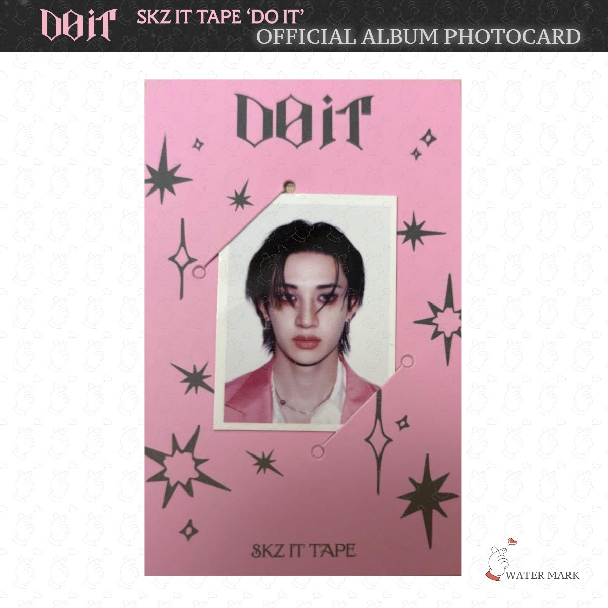 STRAY KIDS SKZ IT TAPE DO IT OFFICIAL ALBUM PHOTOCARD ACCORDION