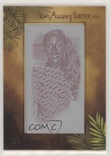 2019 Topps Allen & Ginter Framed Printing Plate Mini Magenta 1/1 AJ Andrews 0c3