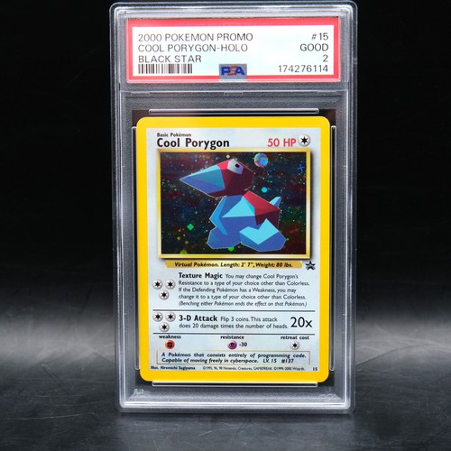 Cool Porygon graded PSA 2 for sale on eBay
