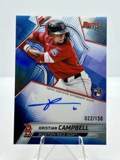 2025 Bowman's Best Kristian Campbell Auto Blue /150 Boston Red Sox RC