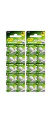 New GP 189 LR54 V10GA 1.5V Alkaline Button Cell Batteries x 20 *Long Expiry*