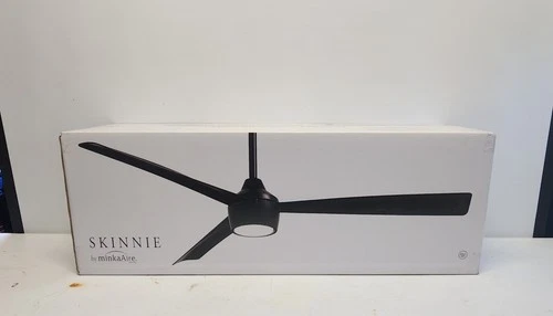 MinkaAire F626L-WHF Skinnie 56" 3-Blade Ceiling Fan Finished in Flat White - Picture 1 of 4