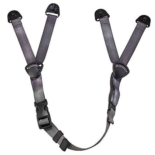 Hard Hat Chin Strap, Ergodyne Skullerz 8985, Black, Medium Medium, Black