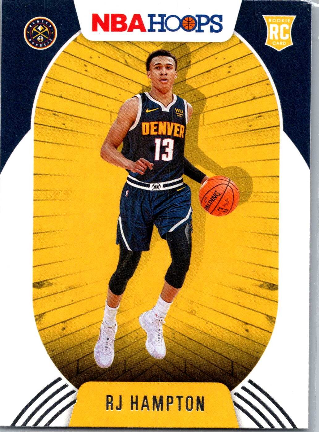 RJ Hampton #239 2020-21 Hoops Rookie Denver Nuggets
