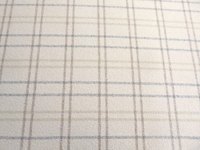 Stout Textiles Viella Blue Plaid Boucle Like Upholstery Fabric