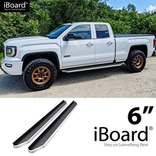 APS Wheel-to-Wheel Bars Polished Fit Silverado Sierra Double Cab 5.5ft Bed 07-18