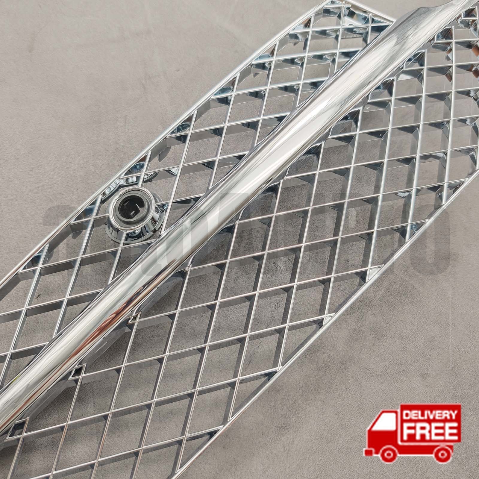 New Right Bumper Chrome Grill 4W0807648A for Bentley Continental Flying Spur