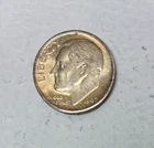 1947-S Silver Roosevelt Dime, Uncirculated, Golden Toned Obverse!