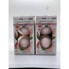 Love Beauty and Planet Murumuru Butter and Rose Bath Bombs