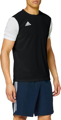 adidas Jungen ESTRO 19 JSY T-Shirt Kurzarmshirt, Schwarz, 5-6 Jahre, DE116