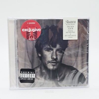 Shawn by Shawn Mendes (CD) Target edition with Poster NEW Sealed