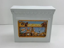 Vintage 1992 Littlest Pet Shop Original White Counter Top with Shelving