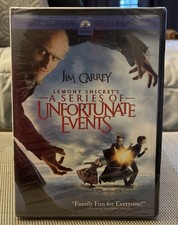 Lemony Snicket's A Series of Unfortunate Events DVD 2004 Full Screen Ed NEW SEAL