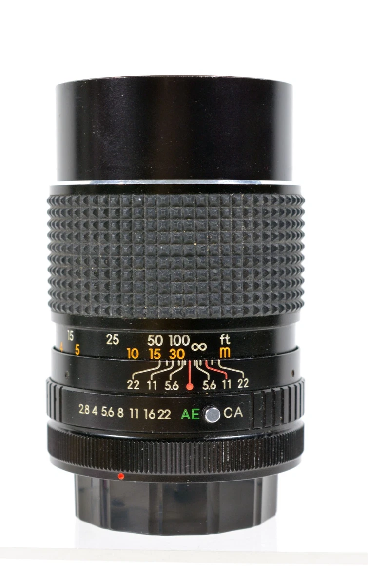 【整備済み＊試写あり】Canon FD 135/1:2.5 フィルター付 Canon FD Camera Lenses 135mm Focal f/2.5 Maximum Aperture for sale