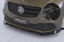 Frontspoiler | Cup-Spoilerlippe Glänzend für Mercedes V-Klasse 447 | EQV mit ABE