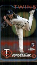 2024 Topps Chrome #297 Kody Funderburk RC Minnesota Twins 7200