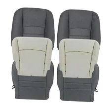  Gray Cloth Driver and Passenger Side Bottom and Top Lean Back and Foam 