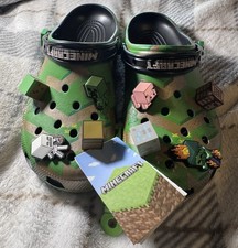 Minecraft Crocs Size Men s 8 Woman s 10