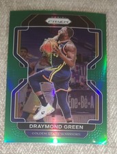 2021-22 Panini Prizm #123 Draymond Green Green Prizm