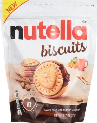 Biscuits, Hazelnut Spread With Cocoa, Sandwich Cookies, 20-Count Bag (Pack of 3)