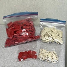 Vintage American Bricks Halsam Elgo Plastic Building Blocks 1950s  - 294 Pc Lot