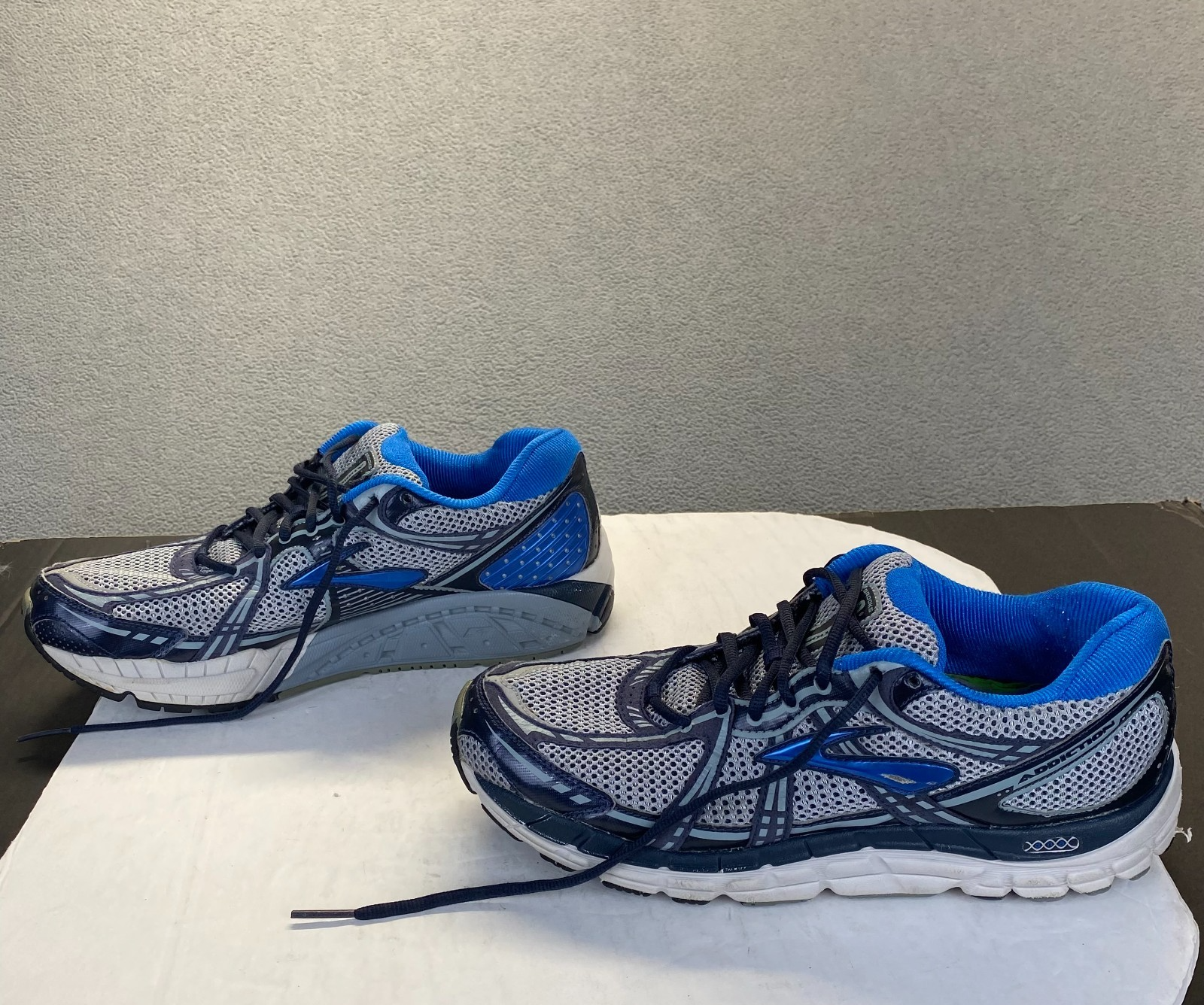 SAOLA Scarpe da corsa uomo Brooks Addiction grigio blu annerite taglia 11 comfort