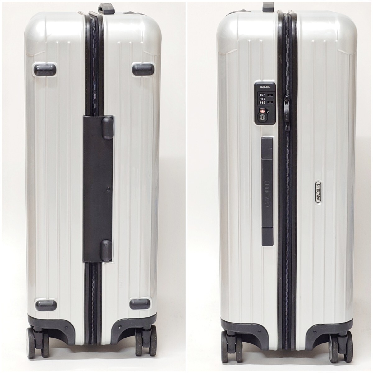 Rimowa Salsa 86L White 4-wheels Carry Case Suitcase | eBay