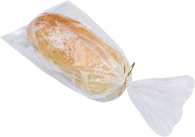 Bread Poly Bags   Pack of 100 Entirely Transparent Clear Bakery Bags   Bread Pac