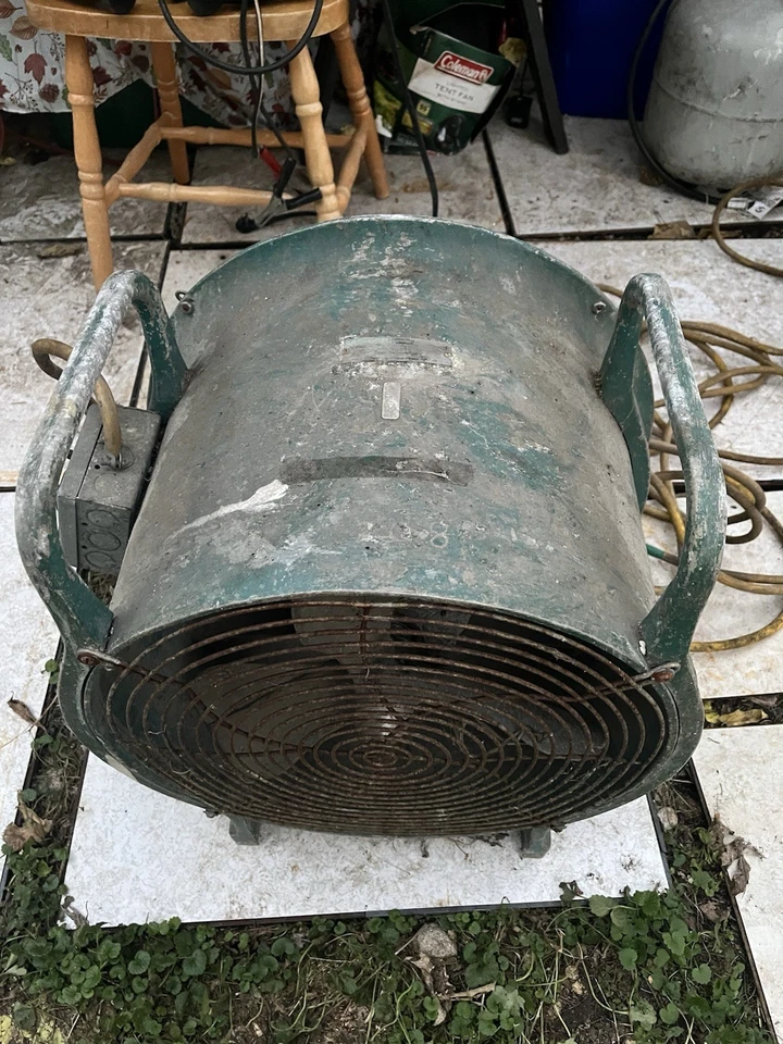 Ventilador industrial de escape Service Master Turbo vintage Foto 3 de 4