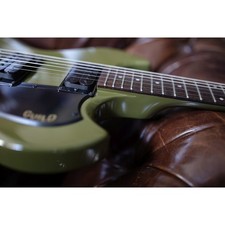 Guitarra Eléctrica Guild S100 Polara Cuerpo Caoba HB-2 Pastilla Phantom Verde