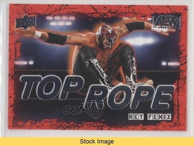 2021 Upper Deck AEW All Elite Wrestling Top Rope Rey Fenix #TR-7 READ 2k4