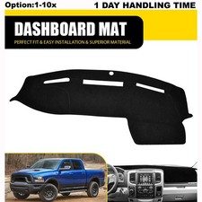 Car Dash Cover Mat Board Carpet Non-slip Carpet For Ram 1500 2500 3500 2011-2018 Car Dash Cover Mat Board Carpet Non-slip Carpet For Ram 1500 2500 3500 2011-2018