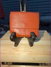 Louis Vuitton Orange Epi Leather Fold Wallet