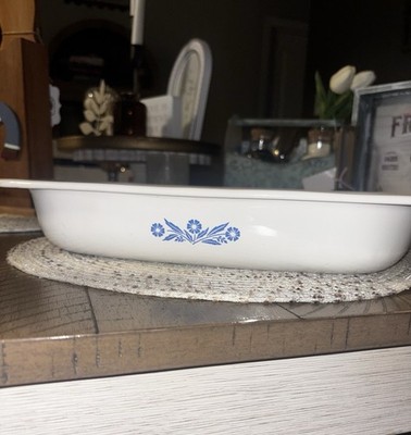 Vintage Cornflower blue Pyrex Corningware.