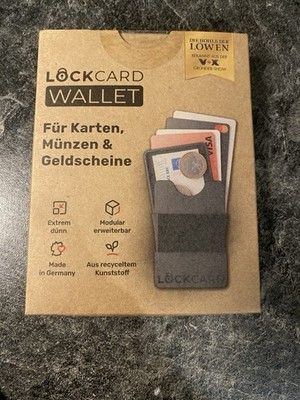 Lock Card Wallet 