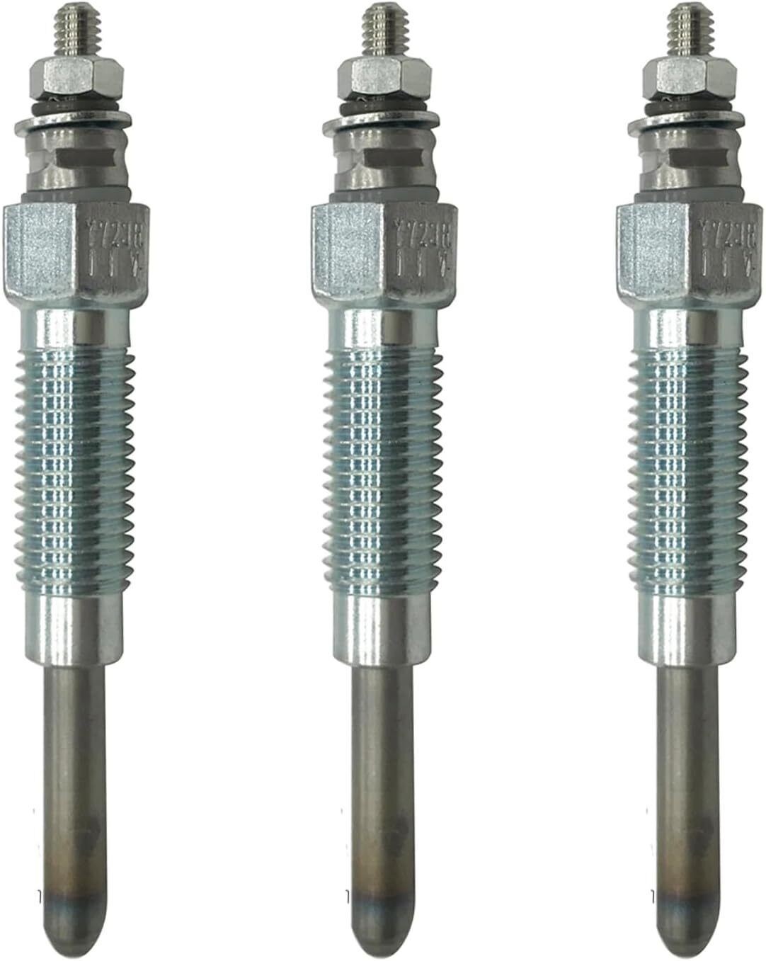 3X Glow Plug MM43214801 30L66-00302 For Mitsubishi L2E L3E Engine MT14 MT15 MT16