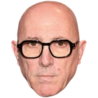 Maynard James Keenan (Glasses) Celebrity Mask, Flat Card Face, Fancy Dress Mask