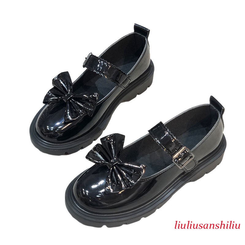 Women Cute Lolita Bowtie Mary Jane Ankle Strap Platform Cosplay Pumps Shoes New