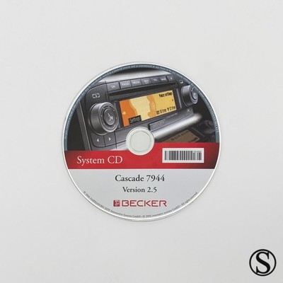 Becker System CD Cascade 7944 Version 2.5 1761.692 Navigationssoftware