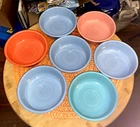 Vintage Homer Laughlin Fiesta Fiestaware 5.5" Fruit Bowls Set of 7